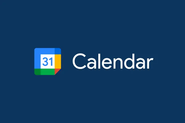 Google calendar logo.