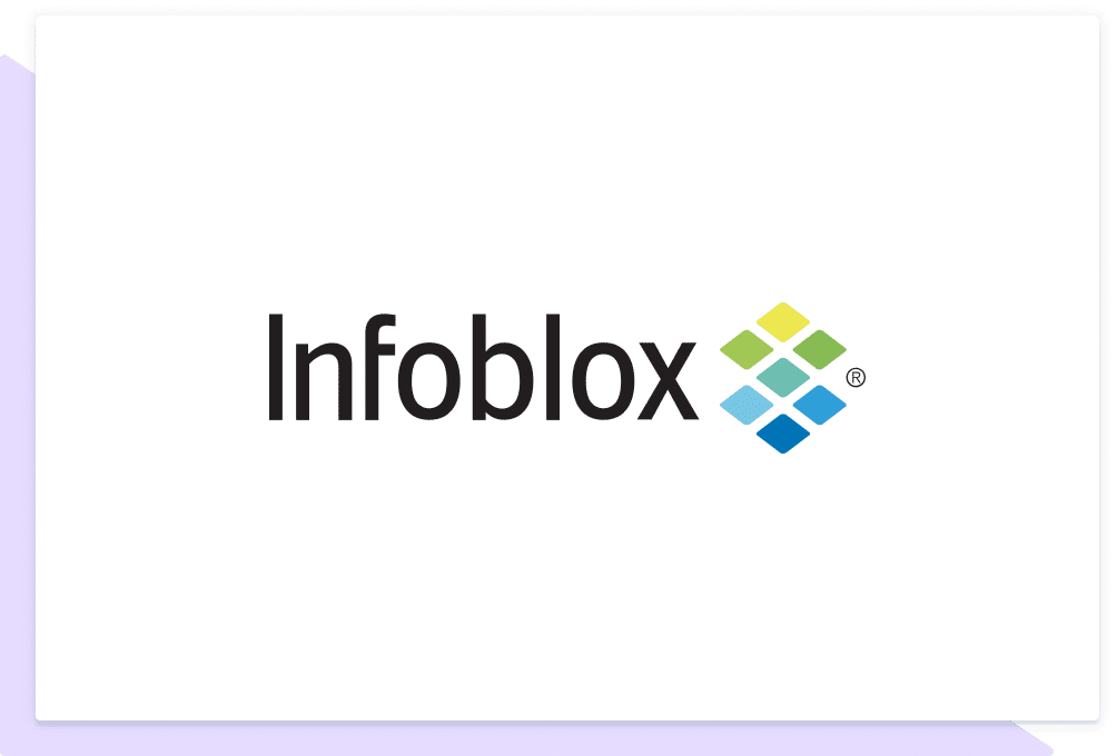 Infoblox logo.