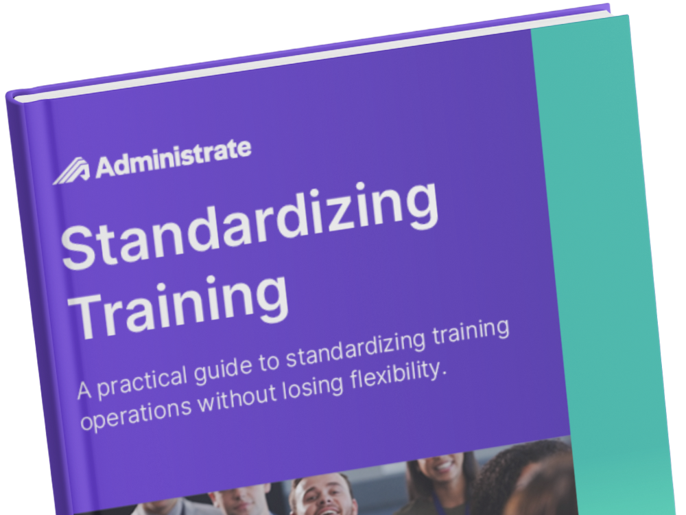 Standardize Training guidebook cover