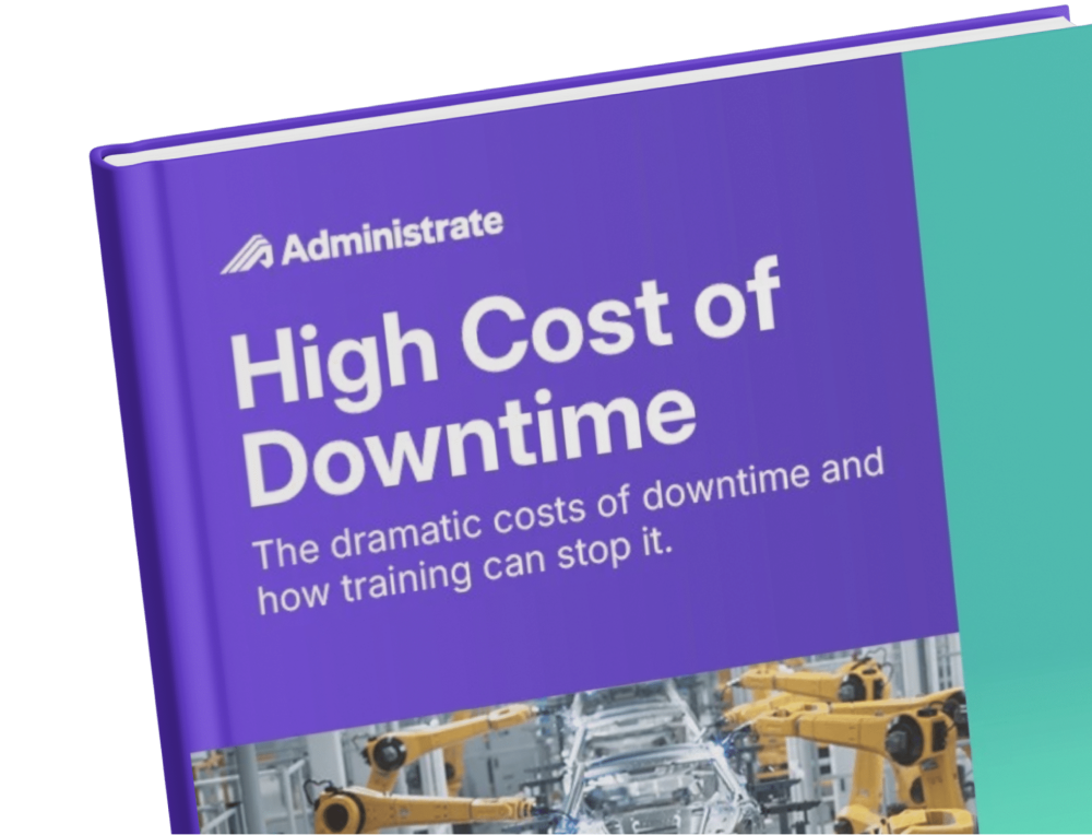 High Cost of Downtime guidebook cover.